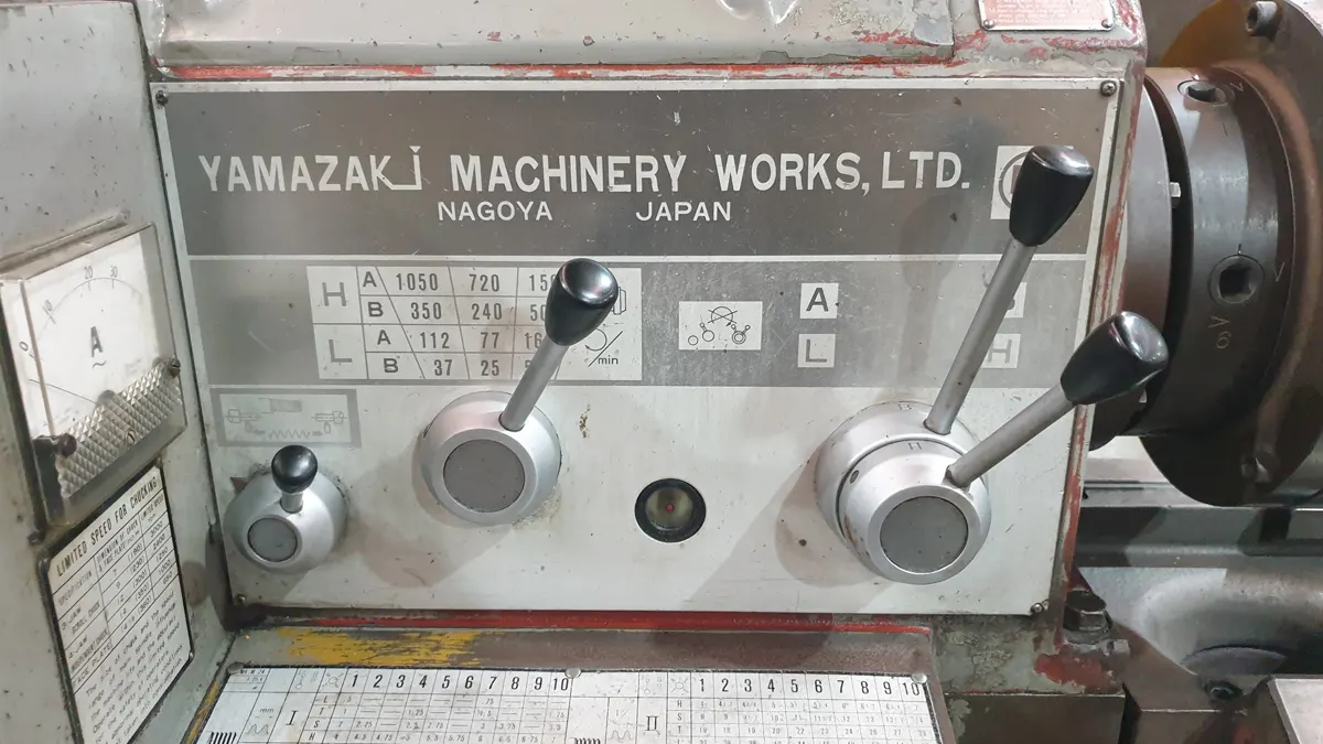 Mazak 430 x 1m Centre Lathe Newmac Equipment